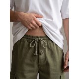 Life Style Butiken Ανδρική Βερμούδα Cargo LS12648414 Λαδί 4