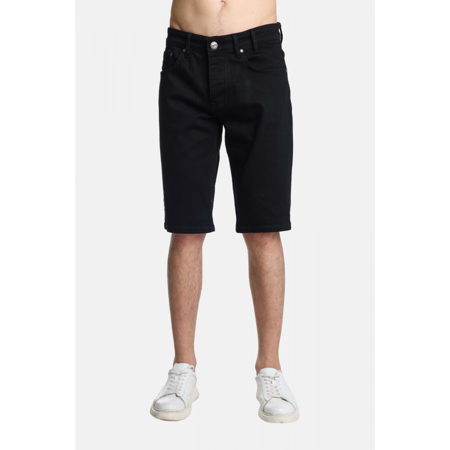 Paco & Co 2441315 Ανδρική Jean Βερμούδα Κανονική Γραμμή