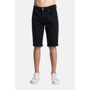 Paco & Co 2441315 Ανδρική Jean Βερμούδα Κανονική Γραμμή