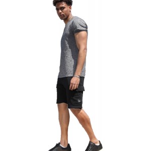 Ανδρική βερμούδα φόρμας TRESOR 454015 BARON ΜΑΥΡΗ