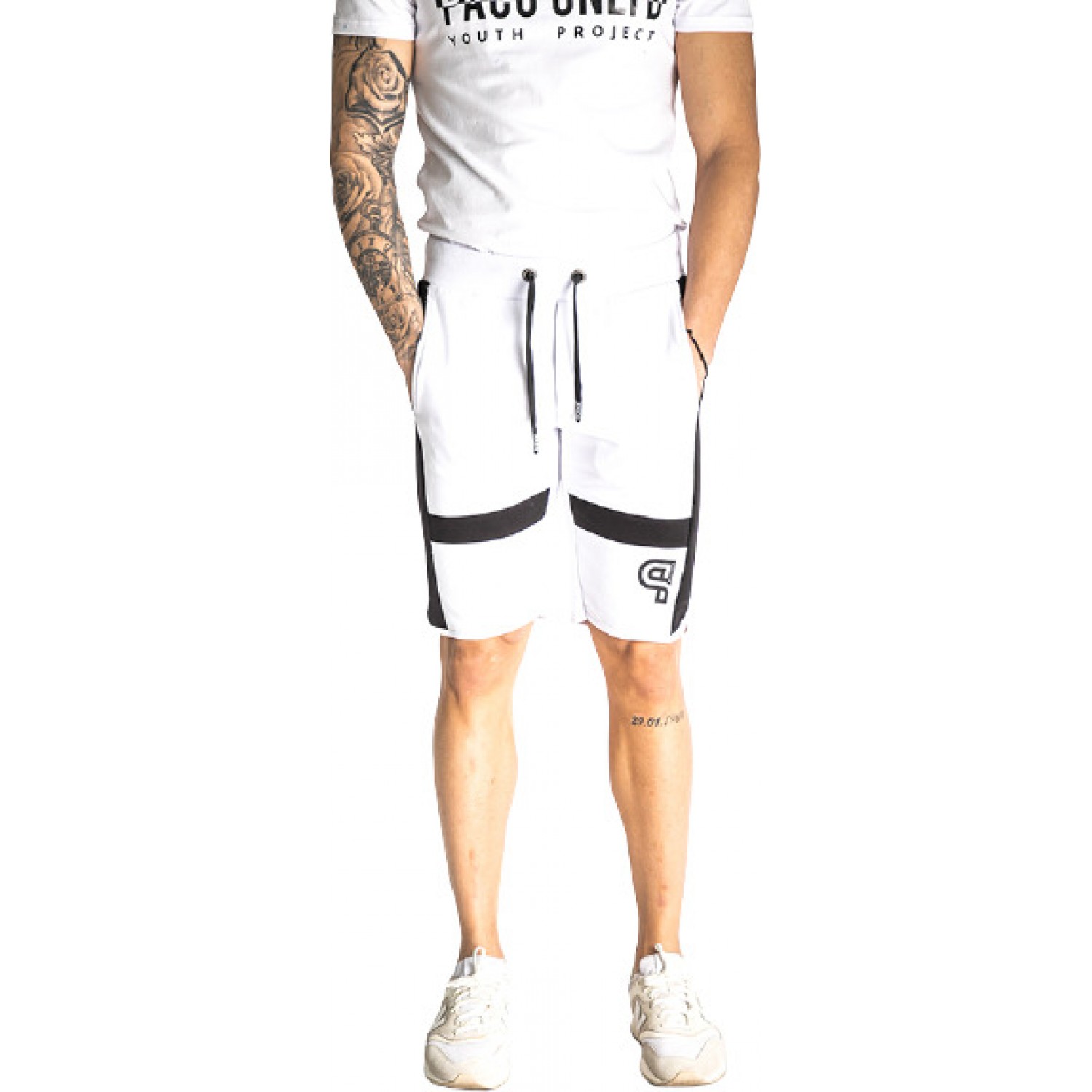 Ανδρική Βερμούδα PACO + CO Χρώμα Λευκό 213664-white