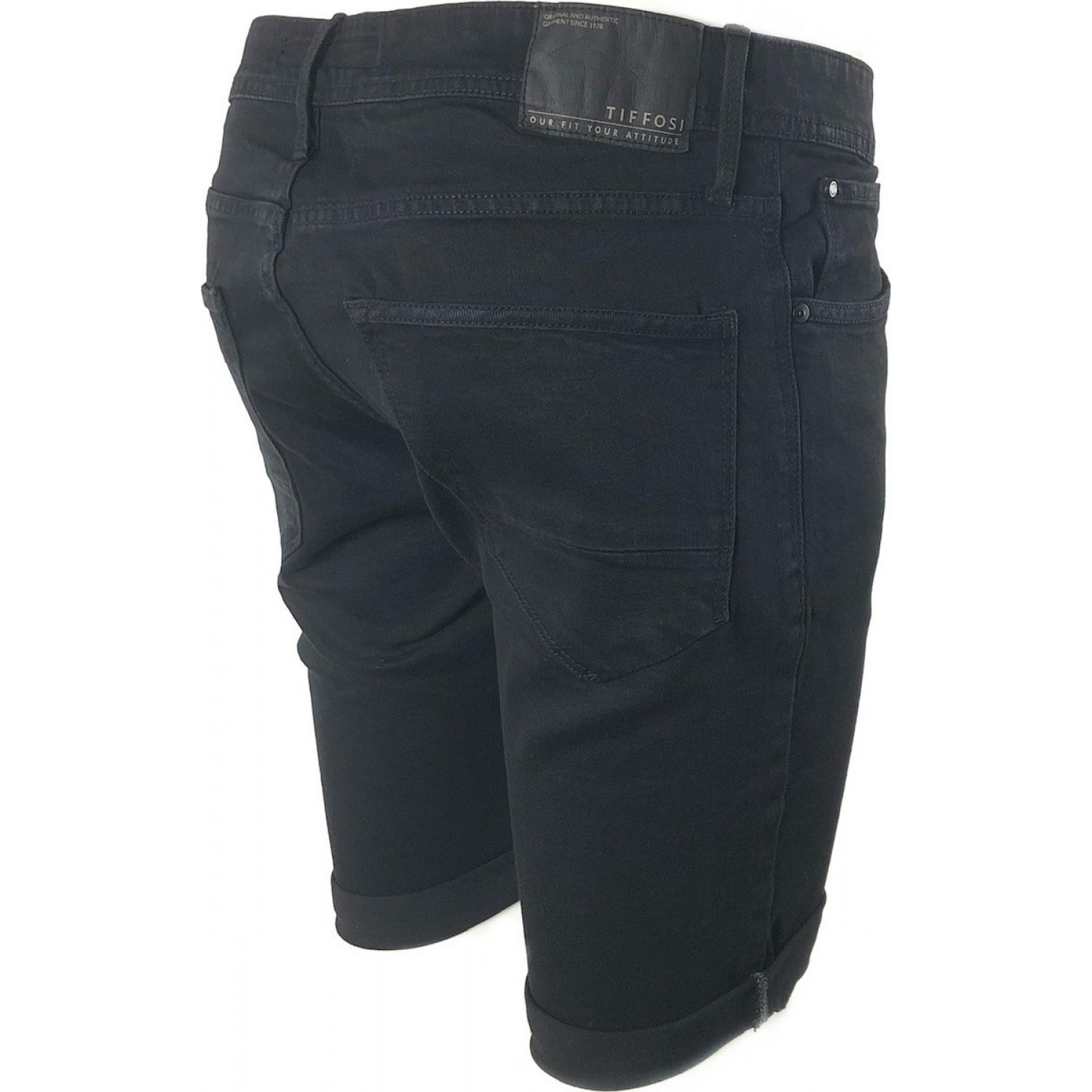 Ανδρική jean Βερμουδα TIFFOSI 32337 BLACK