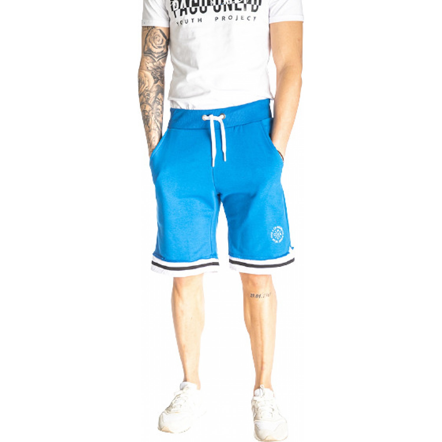 Ανδρική Βερμούδα PACO&CO 213654 ΜΠΛΕ ΡΟΥΑ