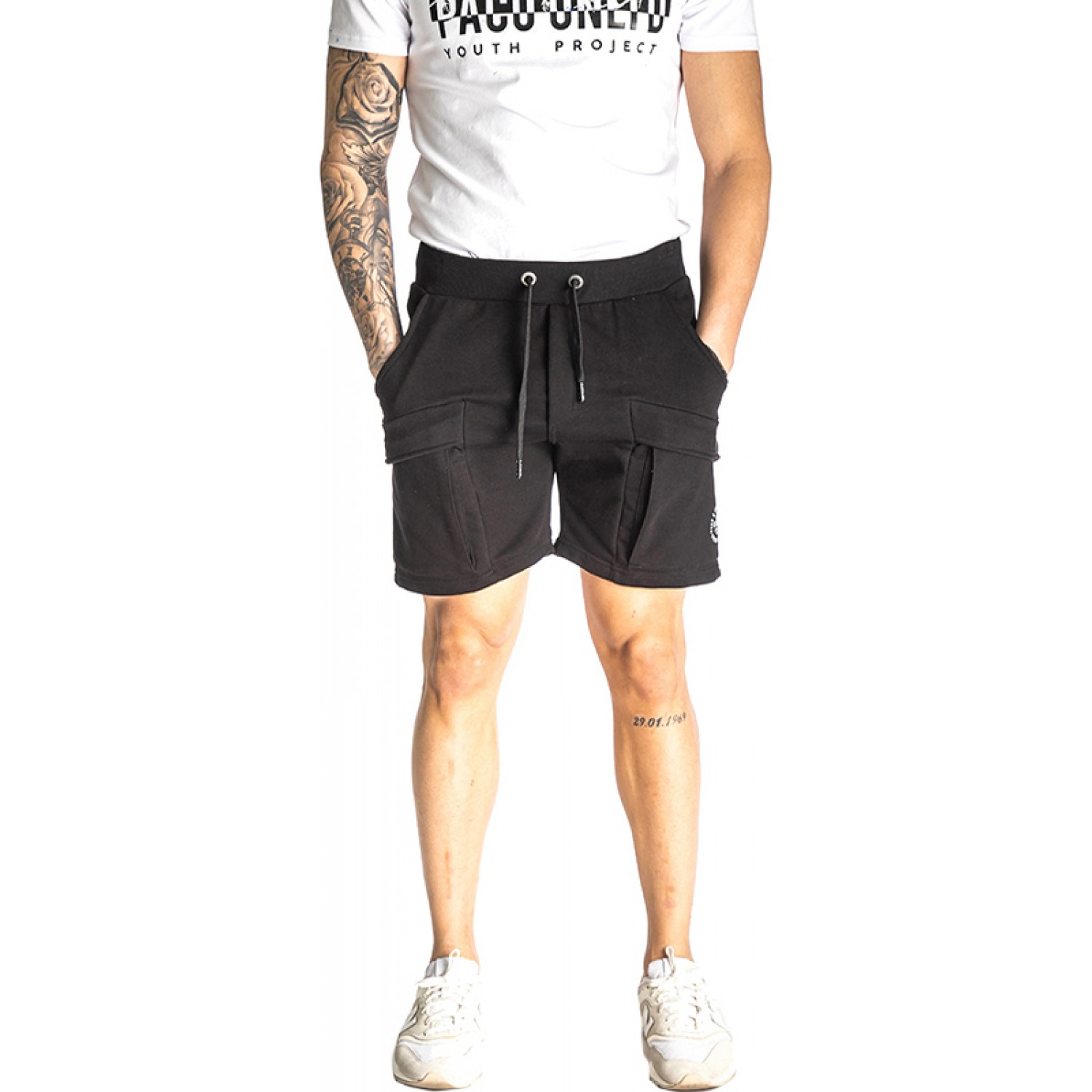 ΒΕΡΜΟΥΔΑ ΜΑΥΡΗ ΜΕ ΤΣΕΠΕΣ-PACO 213655