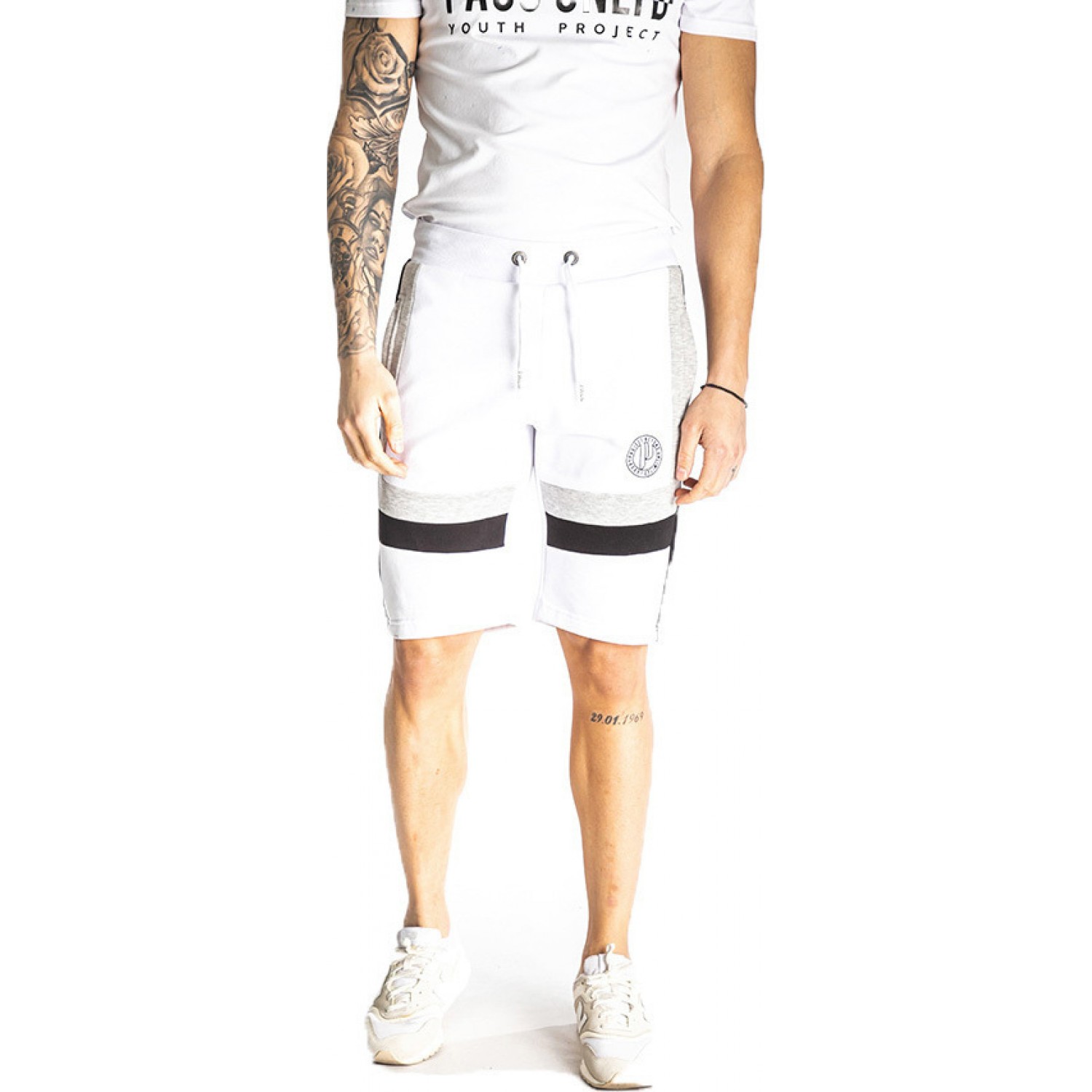 Paco & co 213662 Βερμούδα βαμβακερή Λευκό