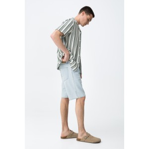 Life Style Butiken Ανδρική Jean Βερμούδα LS110064572_C10 Μπλέ