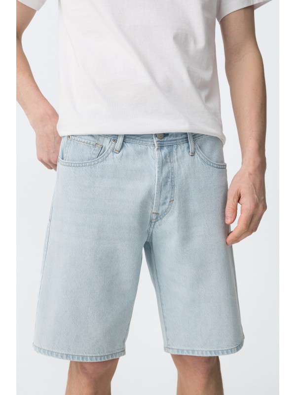 Life Style Butiken Ανδρική Jean Βερμούδα LS110064572_C10 Μπλέ
