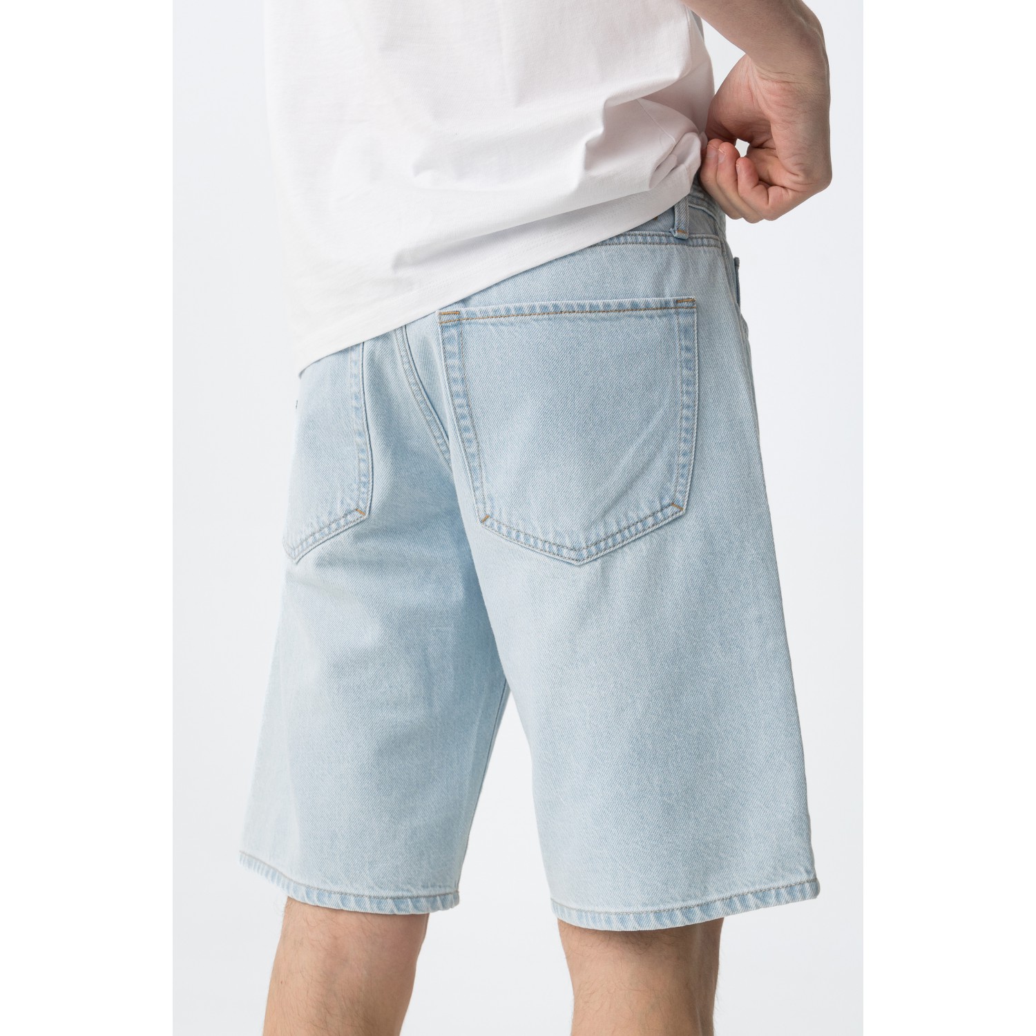 Life Style Butiken Ανδρική Jean Βερμούδα LS110064572_C10 Μπλέ
