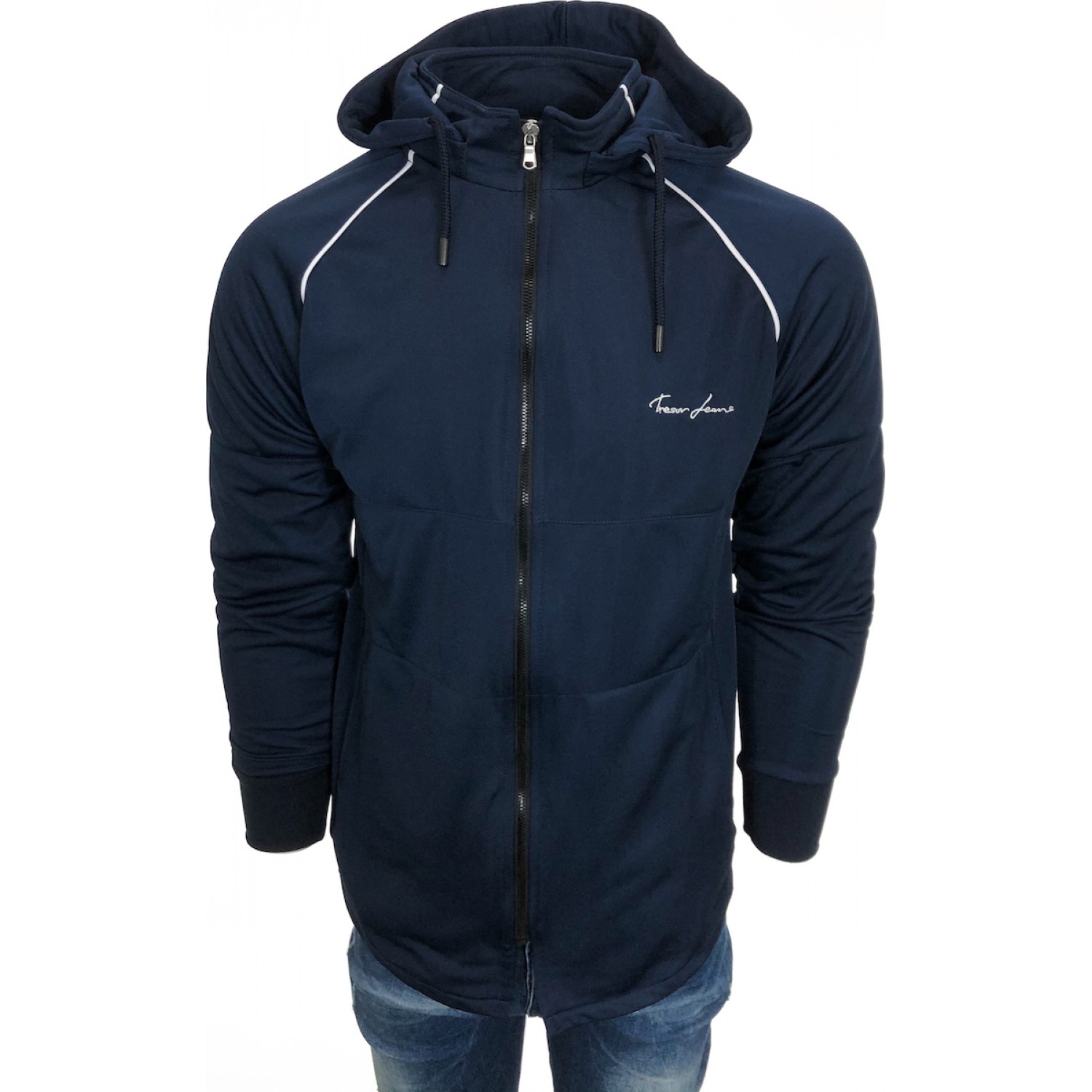 Ανδρική ζακετα TRESOR 2968 ΜΠΛΕ