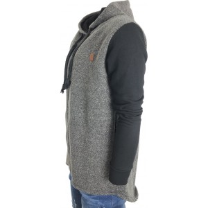 Life Style Butiken Ανδρική μακροζακετα 154 ΓΚΡΙ