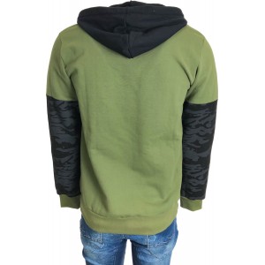 Ανδρική ζακετα με κουκούλα VORTEX 251 ΧΑΚΙ