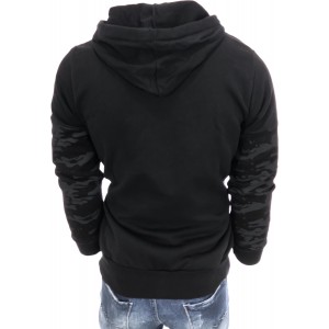 Ανδρική ζακετα φούτερ παραλαγης VORTEX 251 ΜΑΥΡΟ