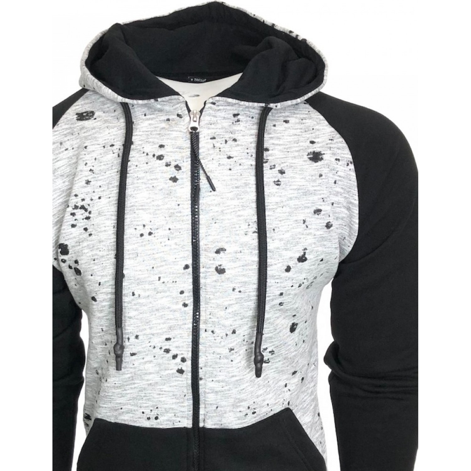 Ανδρική ζακετα TRESOR 34567 ΓΚΡΙ