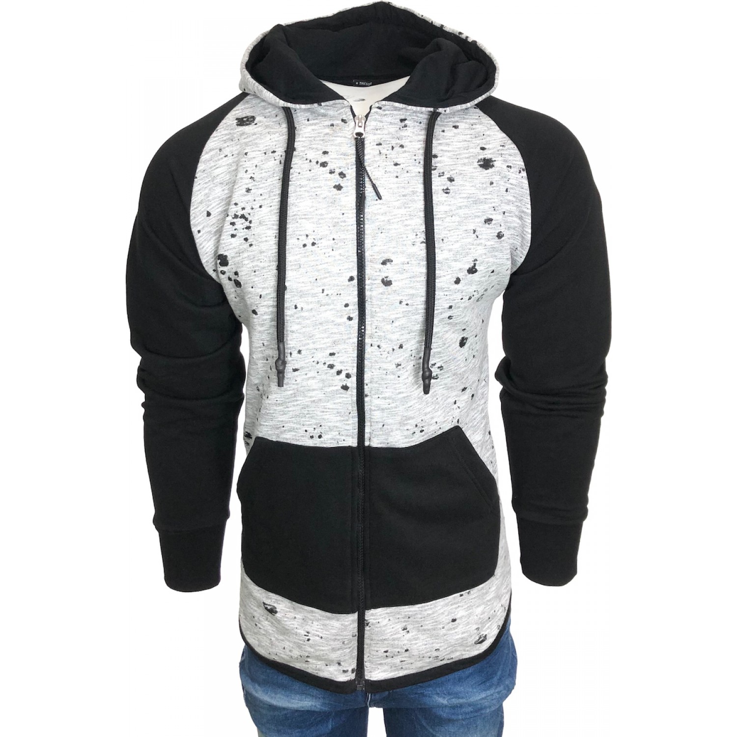 Ανδρική ζακετα TRESOR 34567 ΓΚΡΙ