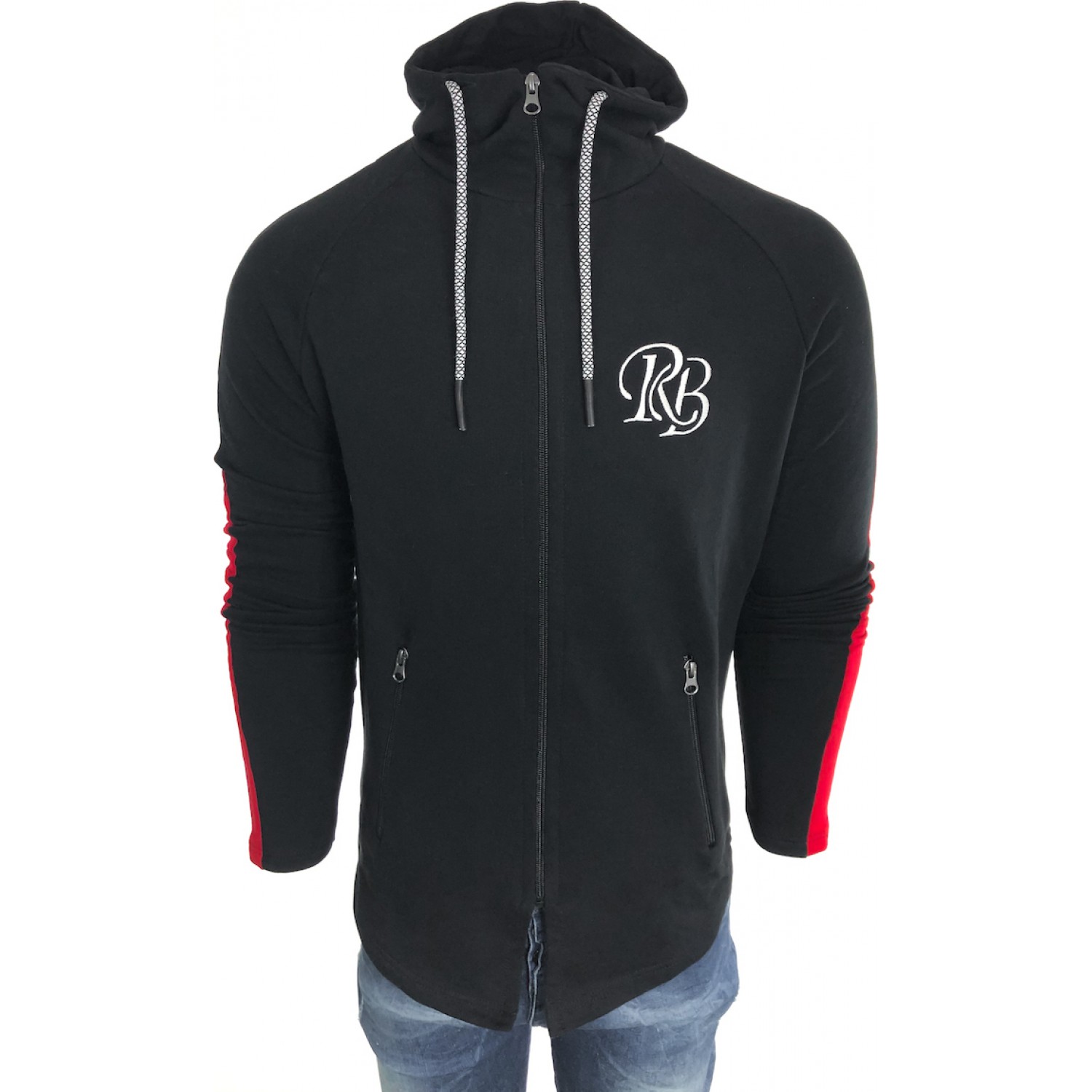 Life Style Butiken Ανδρική μακροζακετα LS1814 ΜΑΥΡΟ