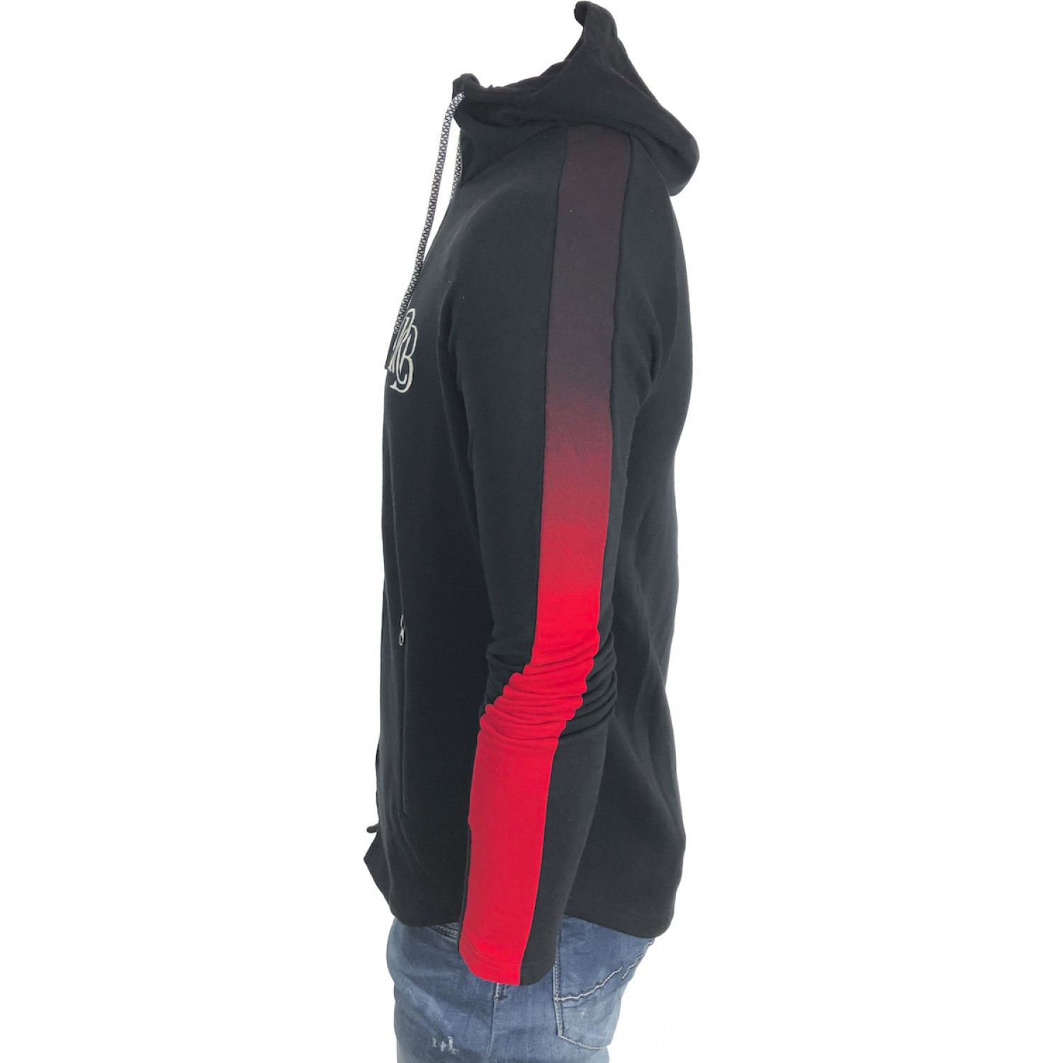 Life Style Butiken Ανδρική μακροζακετα LS1814 ΜΑΥΡΟ