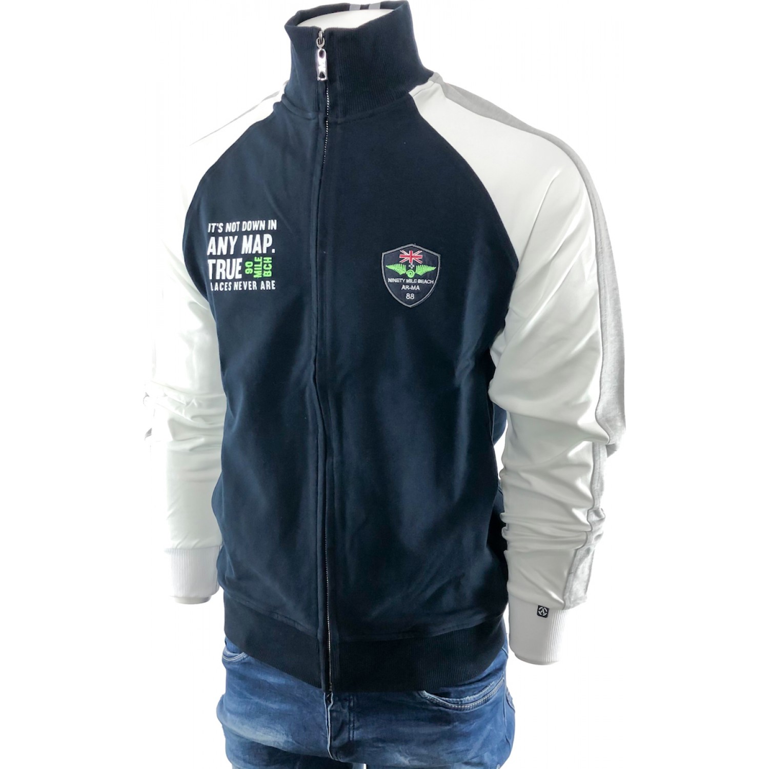 Ανδρική ζακετα ARMA CREW 9907 BLUE