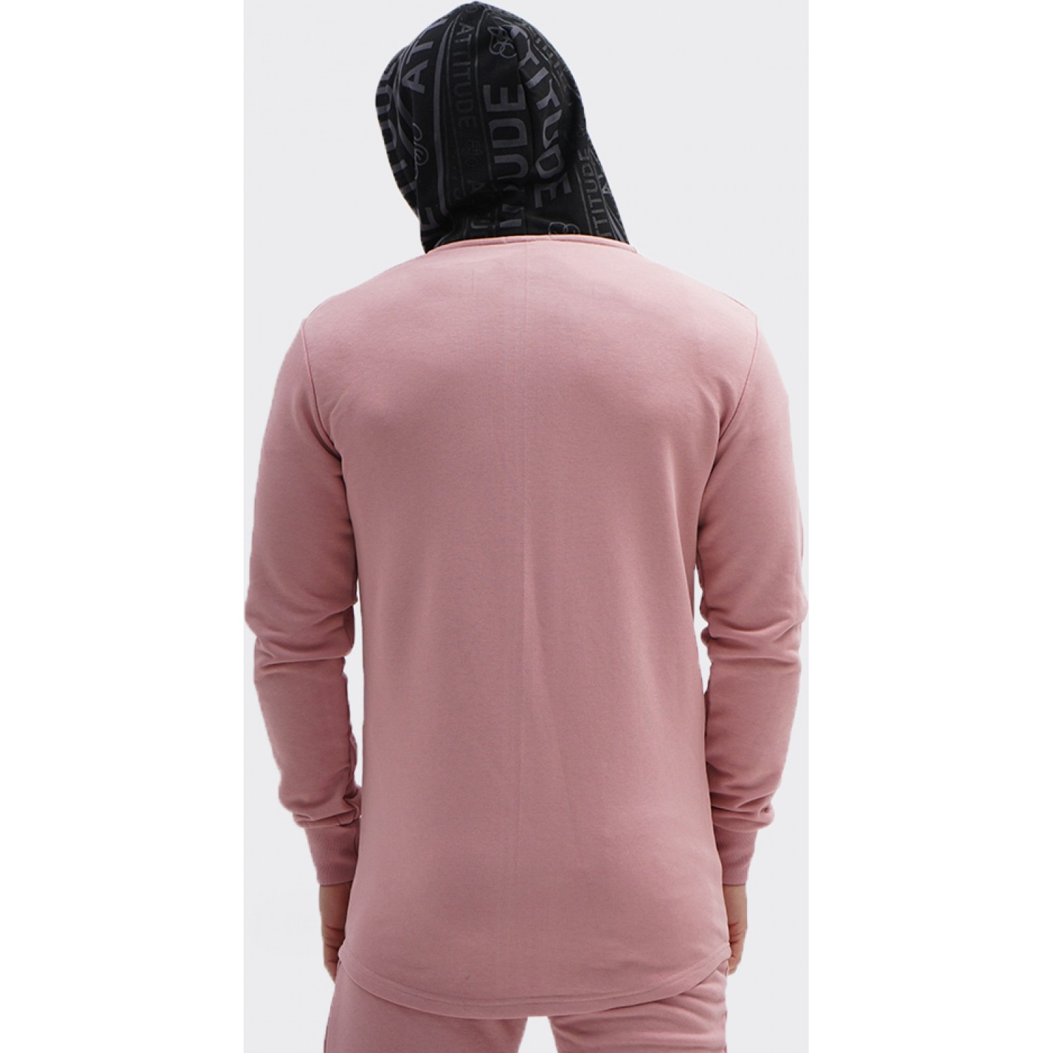 Ανδρική ζακέτα ATTITUDE 83022 ΡΟΖ