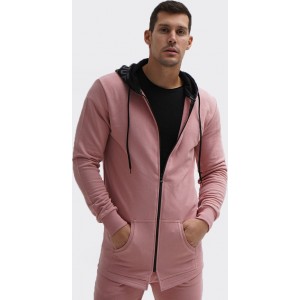 Ανδρική ζακέτα ATTITUDE 83022 ΡΟΖ