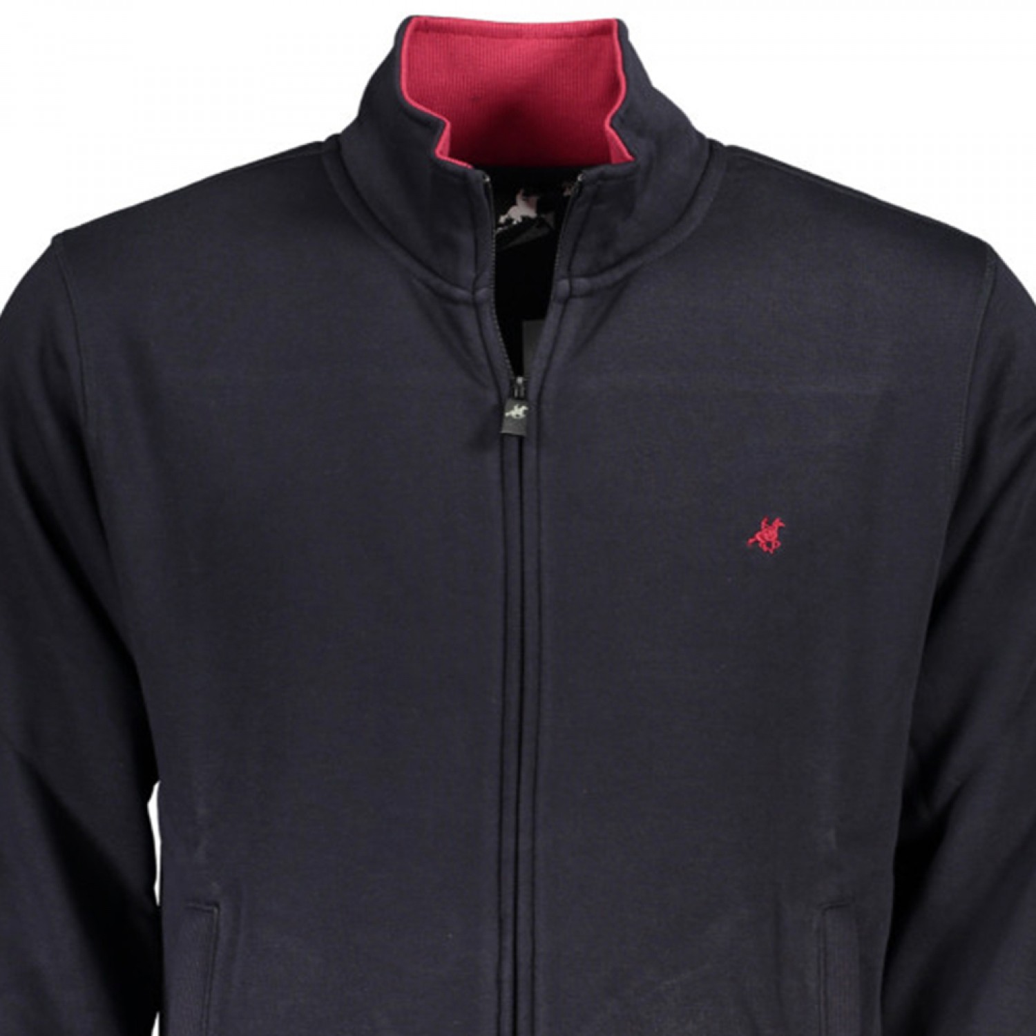 U.S. GRAND POLO Ανδρική Ζακέτα Φούτερ Με Φερμουάρ USF178 Navy
