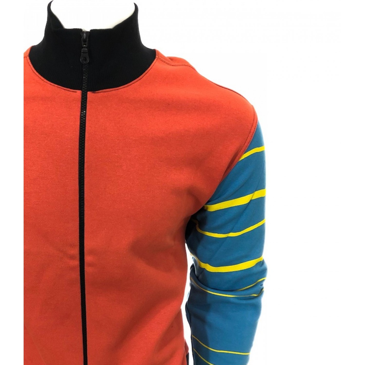 LIFE STYLE BUTIKEN Ανδρική Ζακετα LS6559 πορτοκαλί 