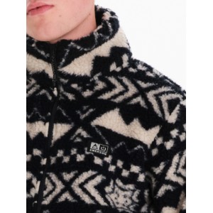 Emerson Ανδρικό Fleece Sherpa Με Φερμουάρ 242.EM290.106 PR461 ECRU