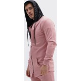 Ανδρική ζακέτα ATTITUDE 83022 ΡΟΖ 2