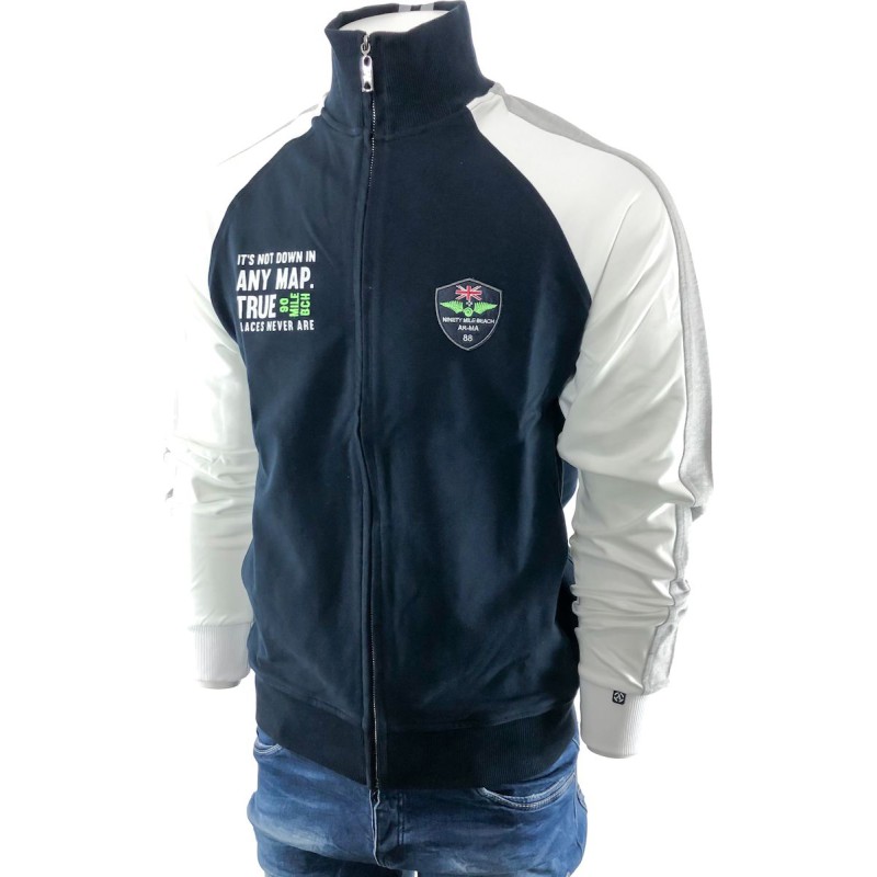 Ανδρική ζακετα ARMA CREW 9907 BLUE Ανδρικά