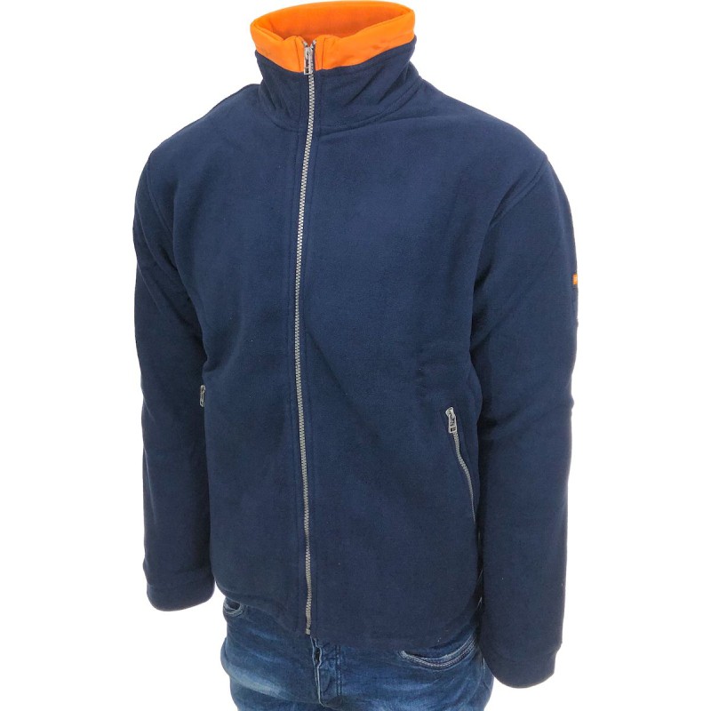 Ανδρική ζακετα φλις SPORTWEAR 472141 ΜΠΛΕ Ανδρικά