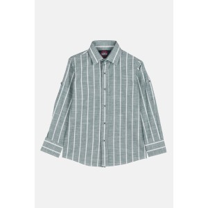 Life Style Butiken Αγορίστικο παιδικό πουκάμισο Mao LS12544504 Μέντα 