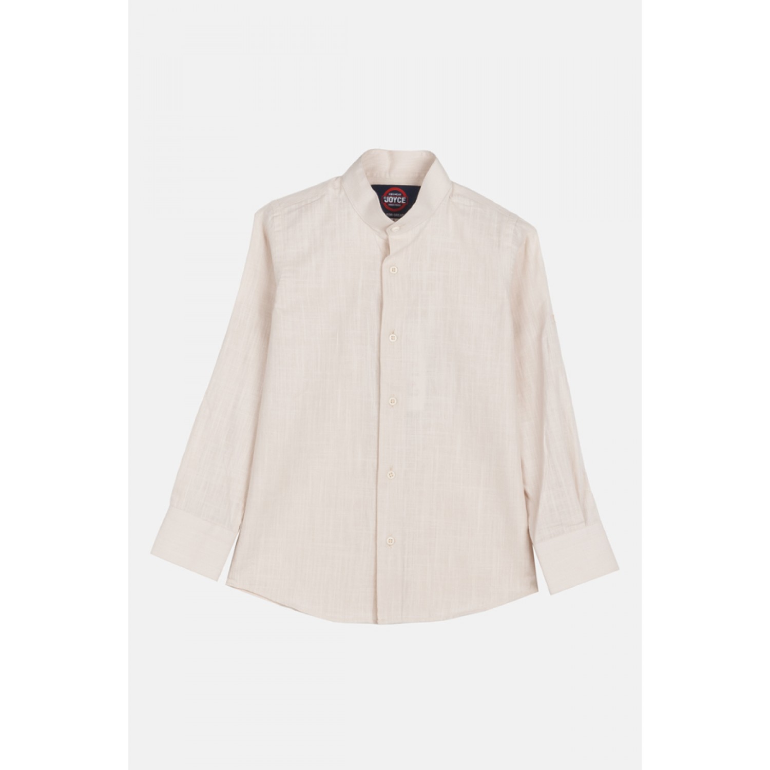 Life Style Butiken Αγορίστικο παιδικό πουκάμισο Μαο LS12544514 Μπεζ