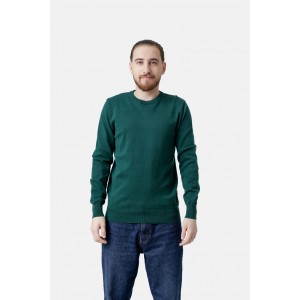 Life Style Butiken Ανδρικό Πουλόβερ Με Στρογγυλή Λαιμόκοψη LS12598001 Green