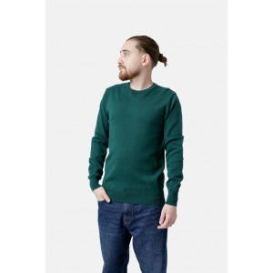 Life Style Butiken Ανδρικό Πουλόβερ Με Στρογγυλή Λαιμόκοψη LS12598001 Green