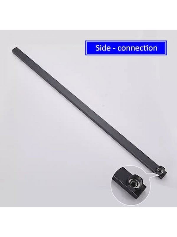 90cm Προέκταση στήλης ντουζ BR998 BLACK MAT