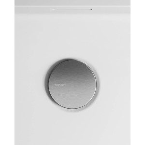 NARON Αυτόματη βαλβίδα νιπτήρα κλικ κλακ ορειχάλκινη χωρίς υπερχείλιση NR809010 Mat Nickel