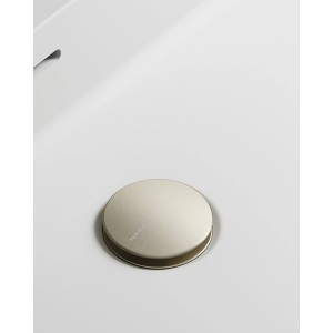 NARON Αυτόματη βαλβίδα νιπτήρα κλικ κλακ ορειχάλκινη χωρίς υπερχείλιση NR809010 Mat Gold