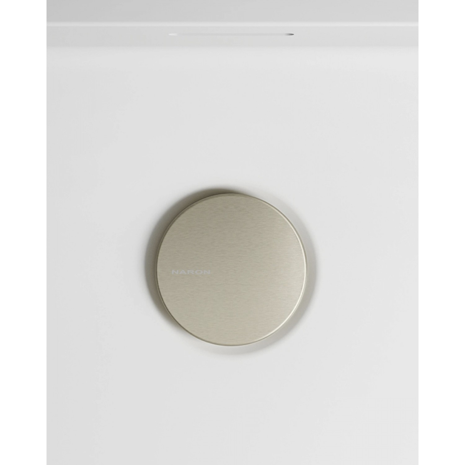 NARON Αυτόματη βαλβίδα νιπτήρα κλικ κλακ ορειχάλκινη χωρίς υπερχείλιση NR809010 Mat Gold