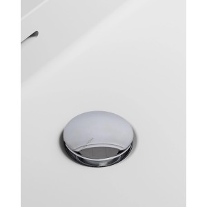 NARON Αυτόματη βαλβίδα νιπτήρα κλικ κλακ ορειχάλκινη χωρίς υπερχείλιση NR809010 Chrome