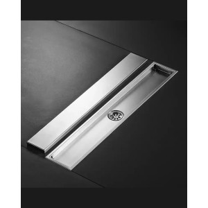 Naron FloorDrain stainless steel 60cm NR3003 Mat Nickel