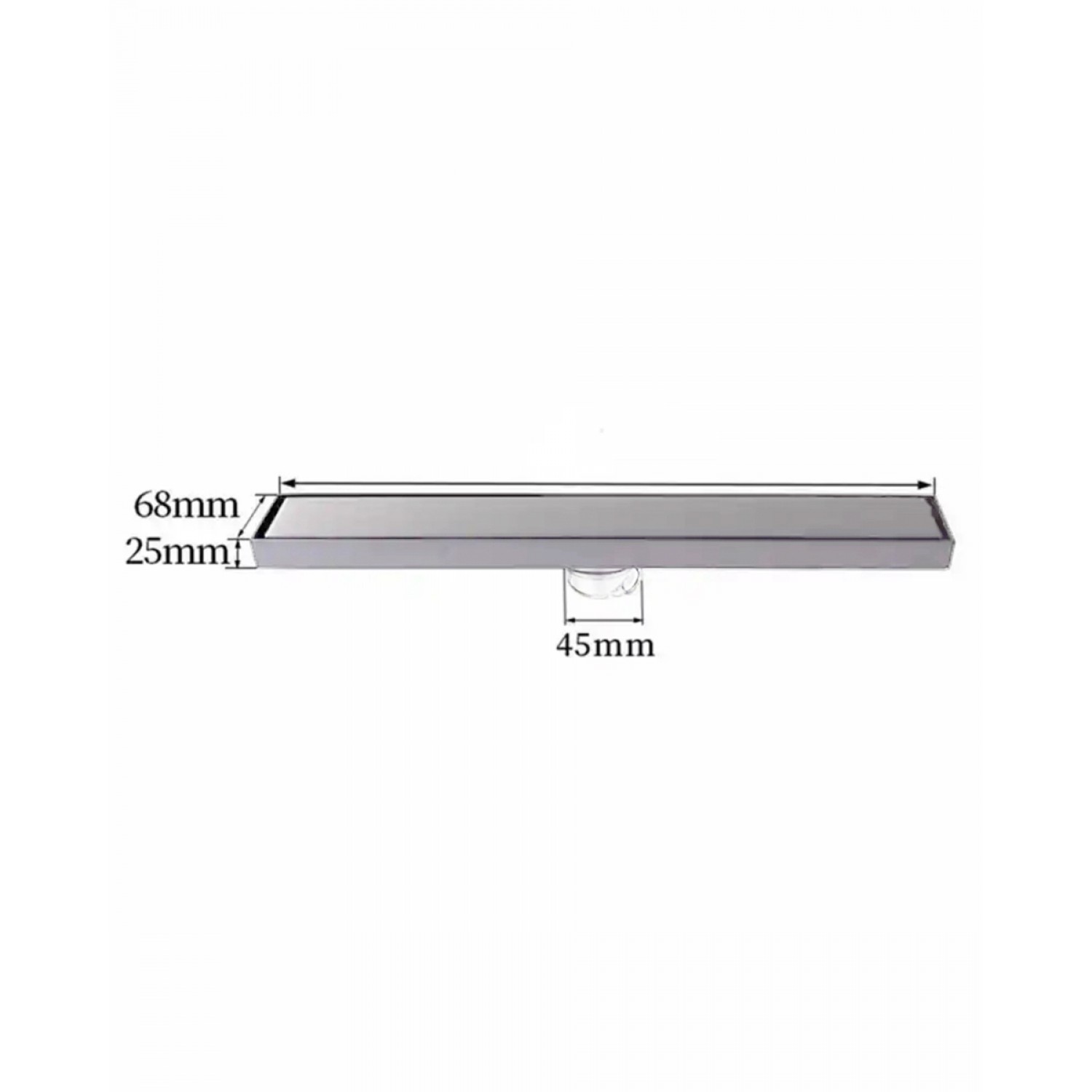 Naron FloorDrain stainless steel 60cm NR3003 Mat Nickel