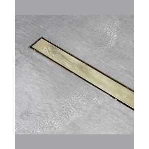 Naron FloorDrain stainless steel 60cm NR3005 Brushed Gold
