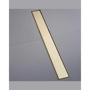 Naron FloorDrain stainless steel 60cm NR3005 Brushed Gold
