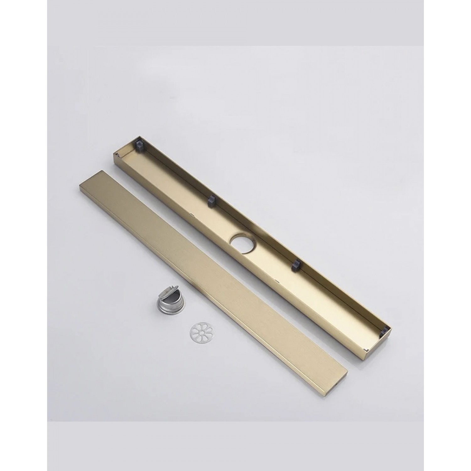 Naron FloorDrain stainless steel 60cm NR3005 Brushed Gold