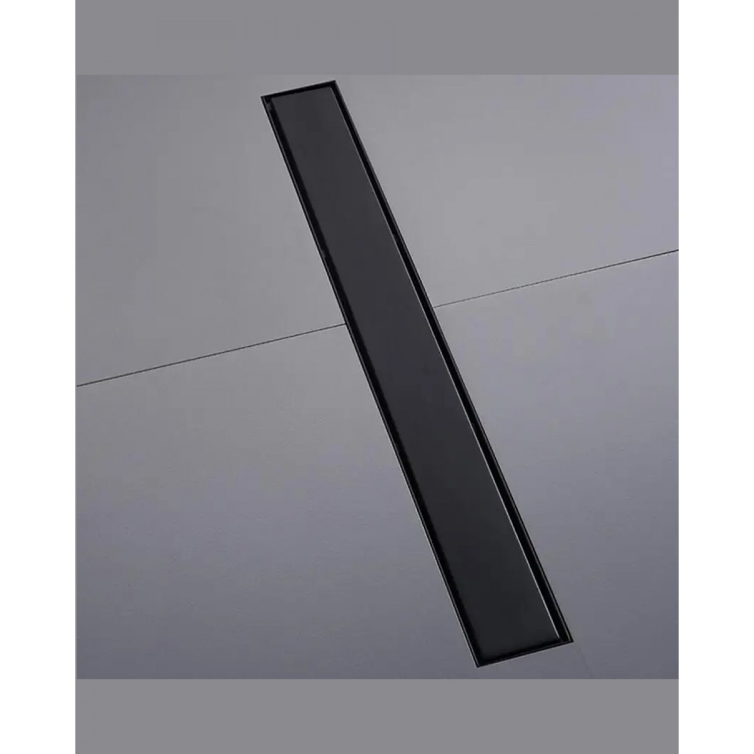 Naron FloorDrain stainless steel 60cm NR3002 Black Mat