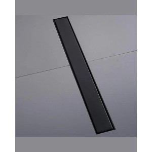 Naron FloorDrain stainless steel 60cm NR3002 Black Mat