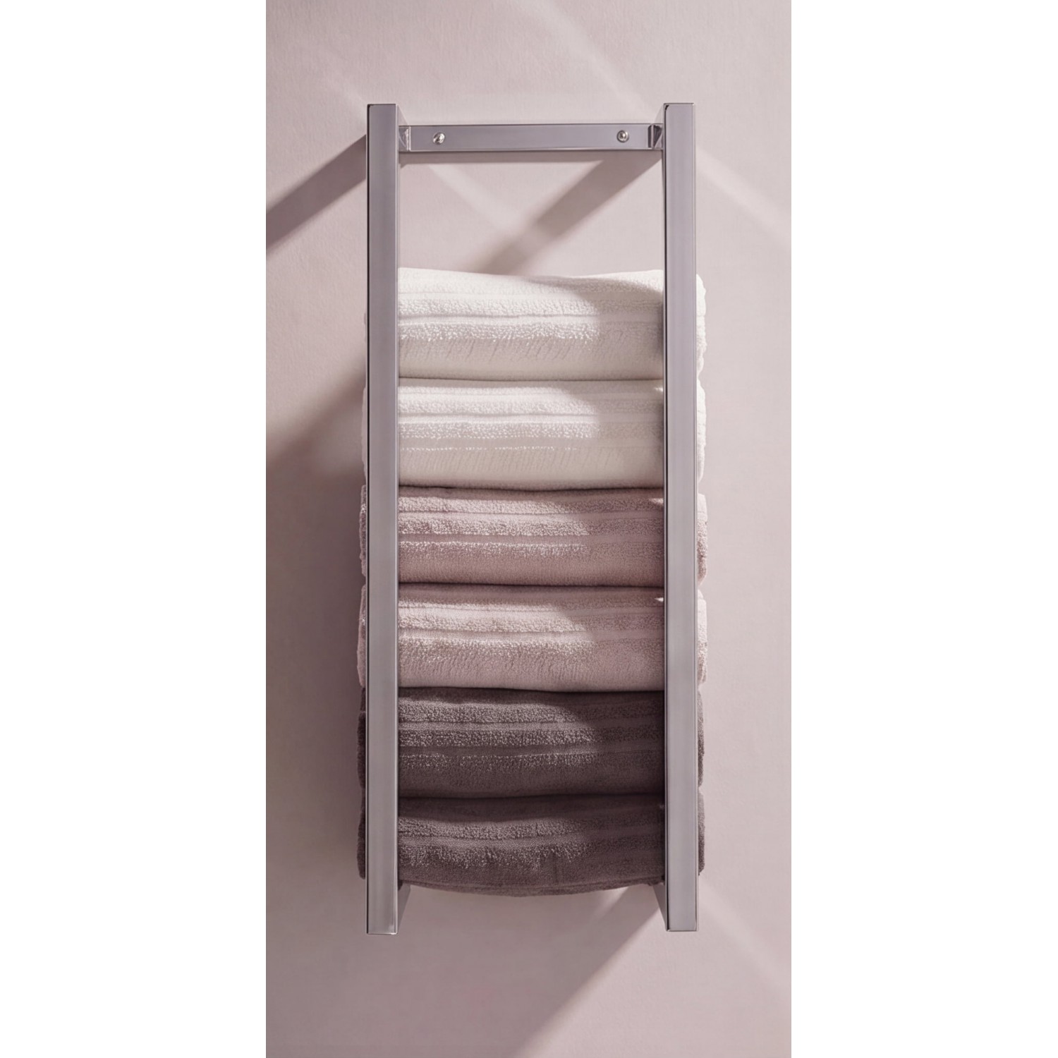 NARON Μεταλλική Πετσετοκρεμάστρα τοίχου NR6145 Chrome Σπίτι-Κήπος