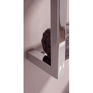 NARON Μεταλλική Πετσετοκρεμάστρα τοίχου NR6145 Chrome Σπίτι-Κήπος