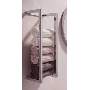 NARON Μεταλλική Πετσετοκρεμάστρα τοίχου NR6145 Chrome Σπίτι-Κήπος