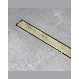 Naron FloorDrain stainless steel 60cm NR3005 Brushed Gold 1