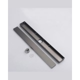 Naron FloorDrain stainless steel 60cm NR3004 GUN METAL 4